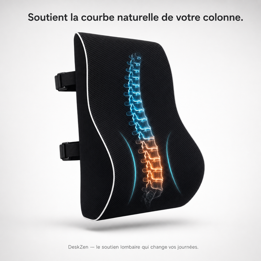 DeskZen Support — soulagez votre dos dès la première heure
